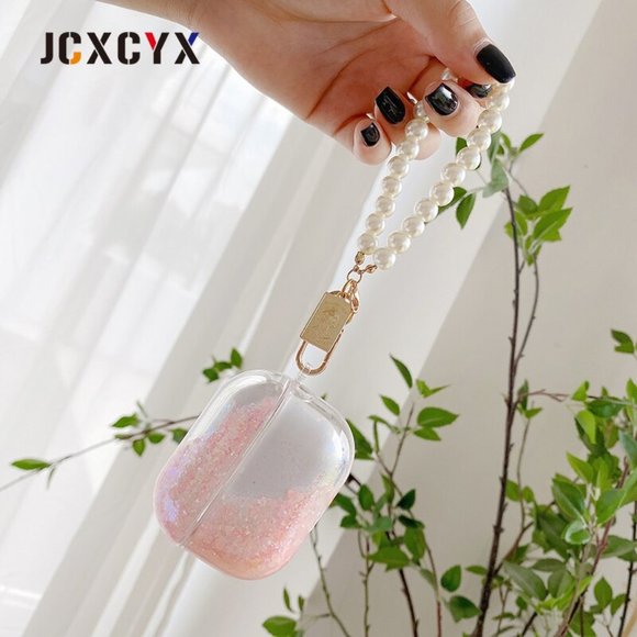 Glitter Liquid Quick Sand Airpods 1 2 Pro case - Picture 5 of 9